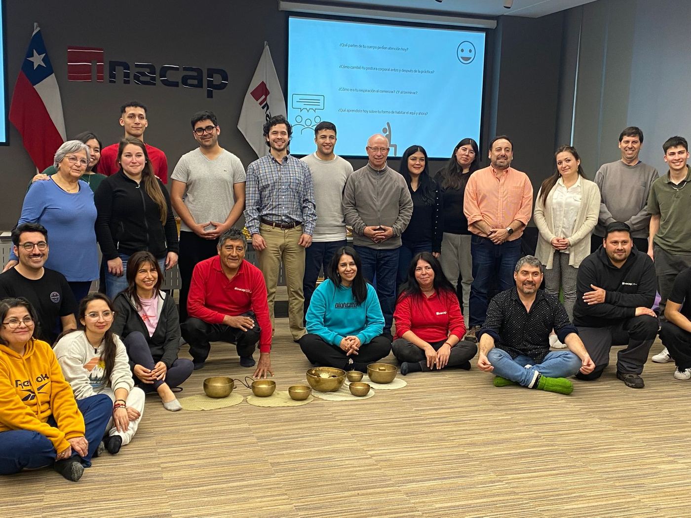 Equipo participante de una jornada CuidArte