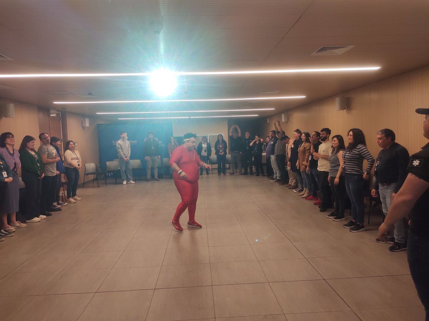Sesión de risoterapia